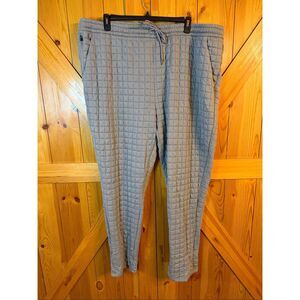 Xersion Men's 3XLT Quilted Sweat Pants Workout Gray Big & Tall MSRP $60 (6649)